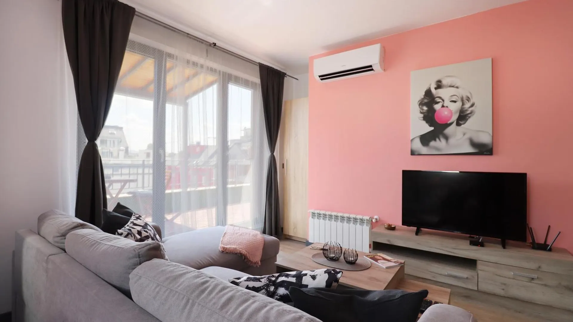 New Sofia Skyline 1Bdrm Free Parking & Terrace contacts
